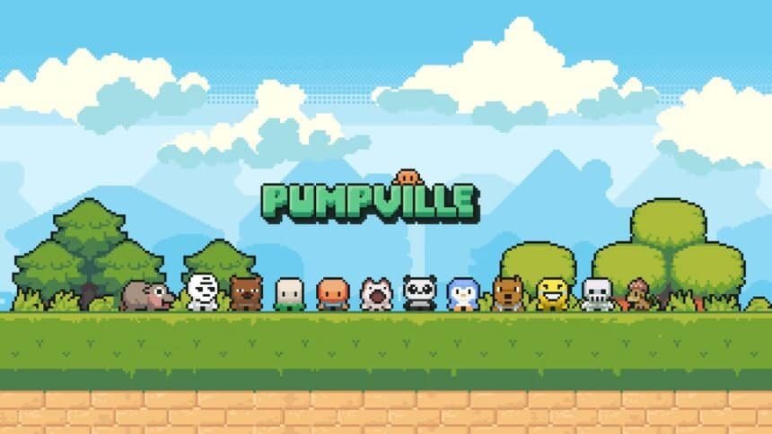 Pumpville opens marketplace for weapons, armor, and tools now.