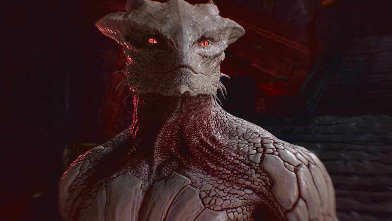 The Dark Urge from Baldur's Gate 3 looks serious.