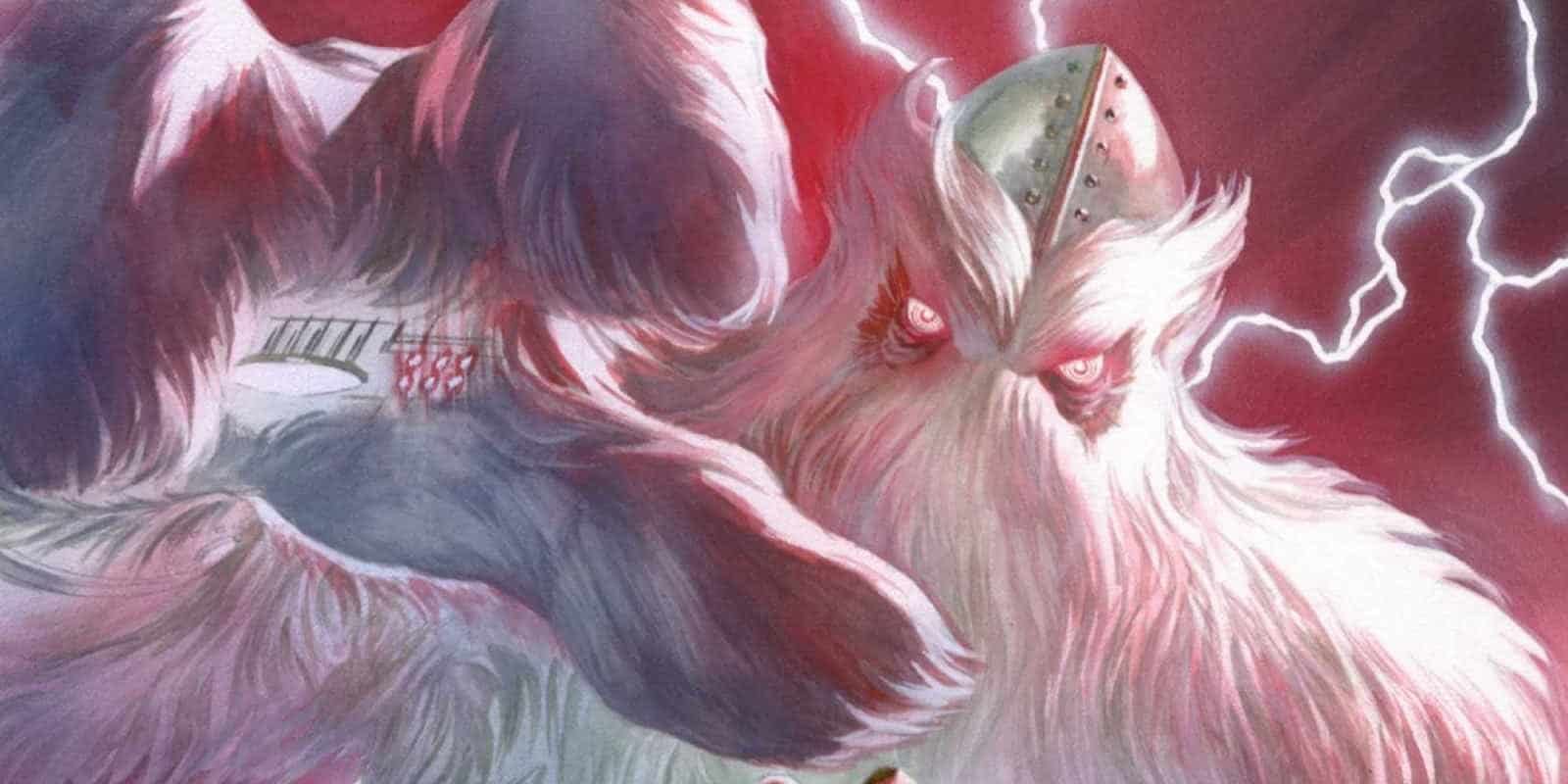 Xemnu attacks in Marvel Comics.