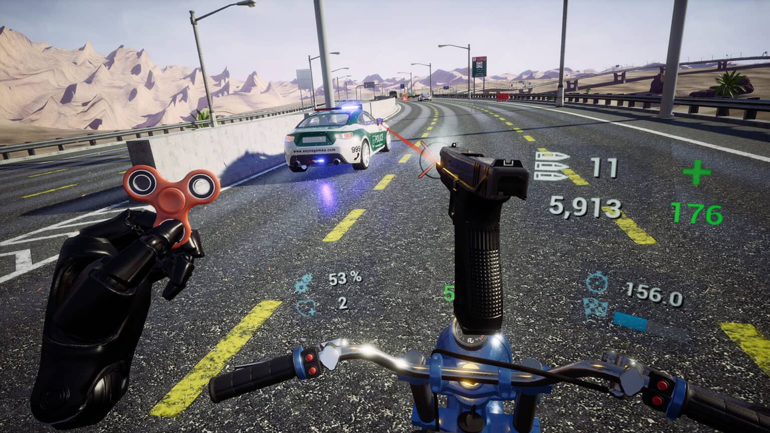 BikeRush gameplay screenshot 5 – crypto game