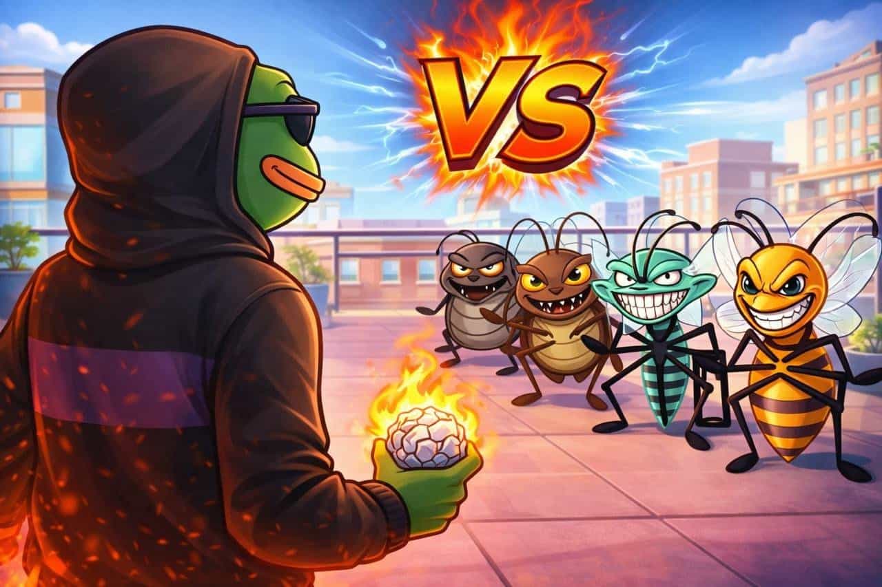 Bugs Destroyer – Insect Smash! gameplay screenshot 1 – Action crypto game on Ethereum