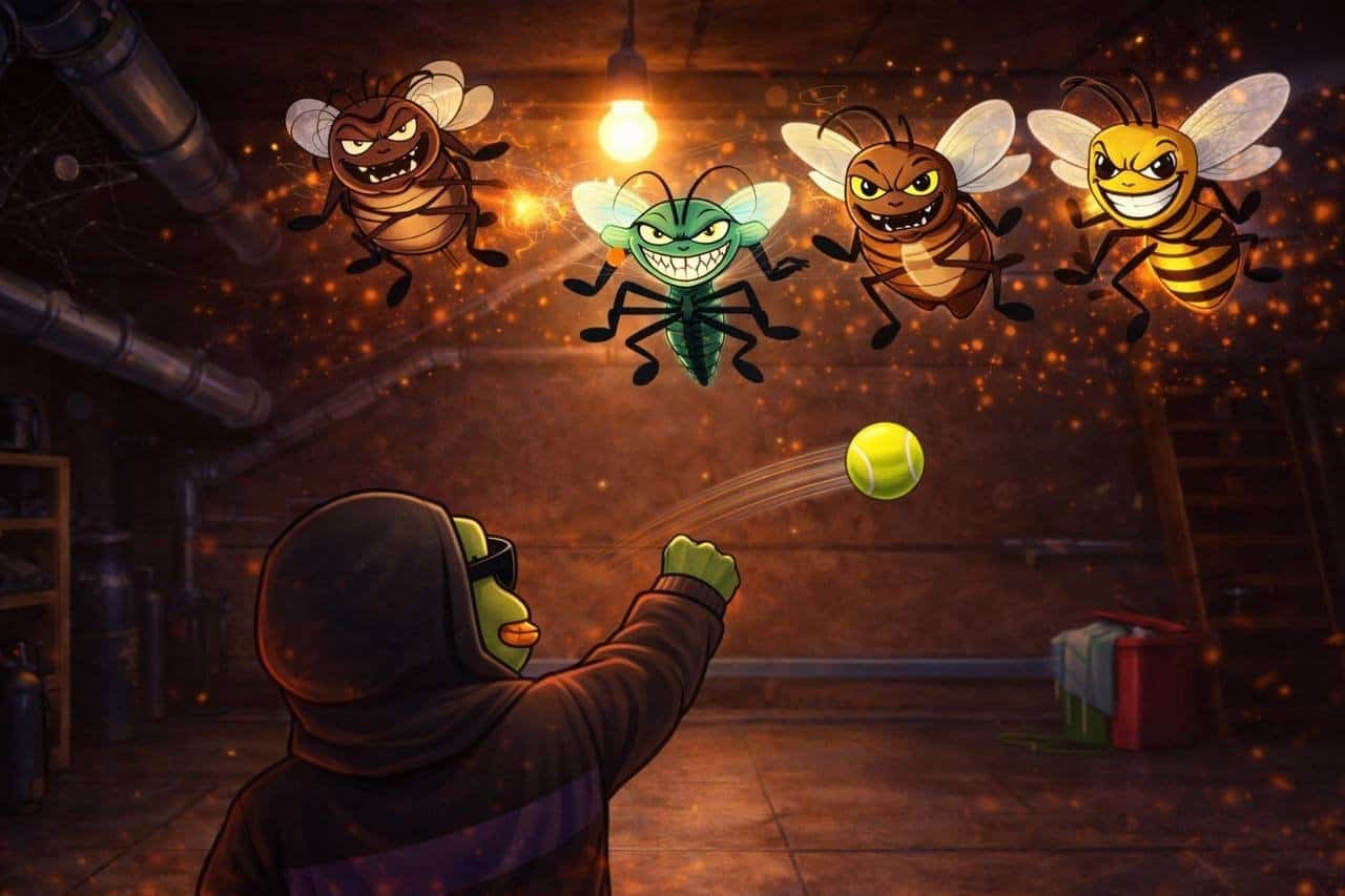 Bugs Destroyer – Insect Smash! gameplay screenshot 2 – Action crypto game on Ethereum