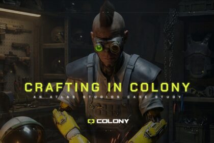 Colony's Fabricator turns typed descriptions into equippable gear, built on Atlas3D and Google Cloud