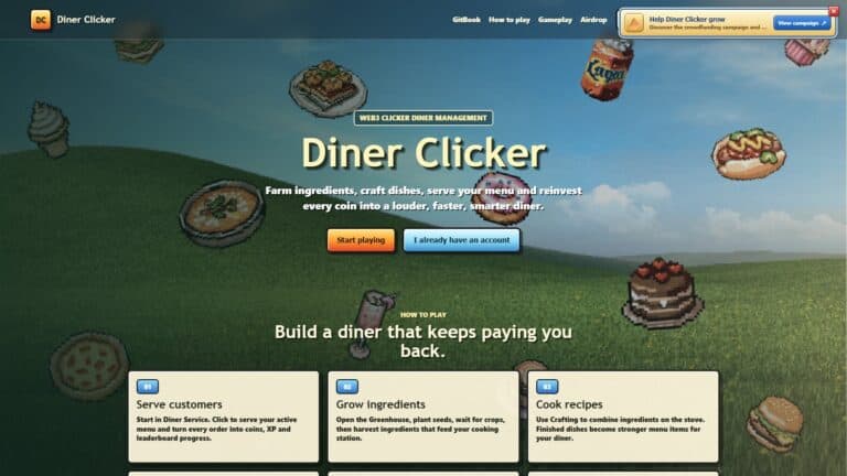 Diner Clicker