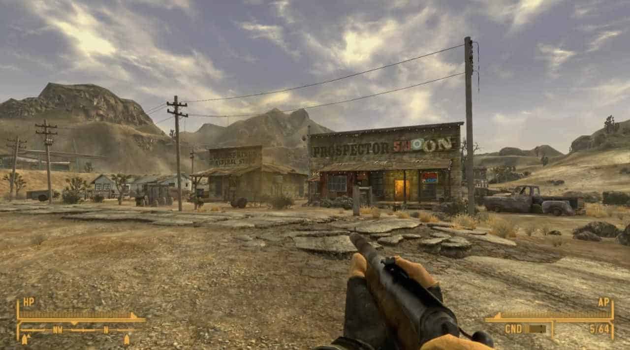 Image shows Fallout: New Vegas using DLSS 5
