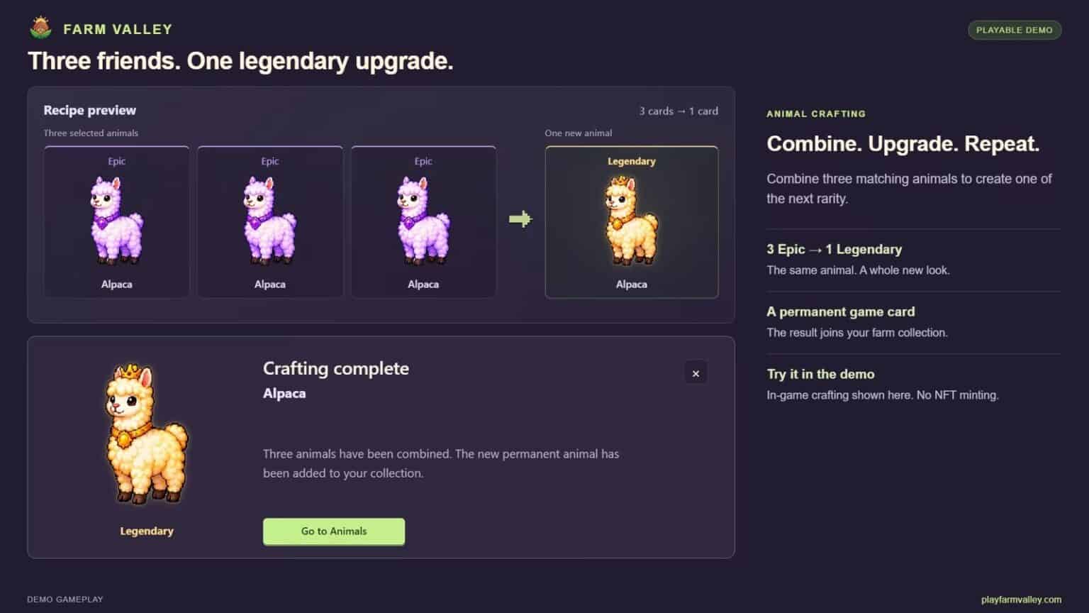 Farm Valley gameplay screenshot 2 – Building crypto game on Robinhood