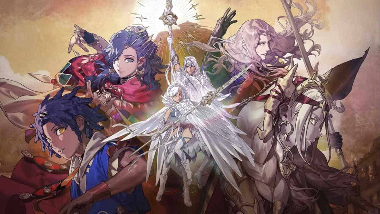 The cover art for Fire Emblem: Fortune's Weave