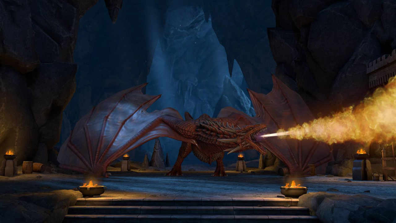 Game of Thrones: Dragonfire — Game of Thrones officially unveils its Veilflame dragon