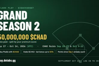 Delabs opens Grand Season 2 with 50 million $CHAD on the line