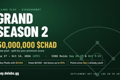Delabs opens Grand Season 2 with 50 million $CHAD on the line