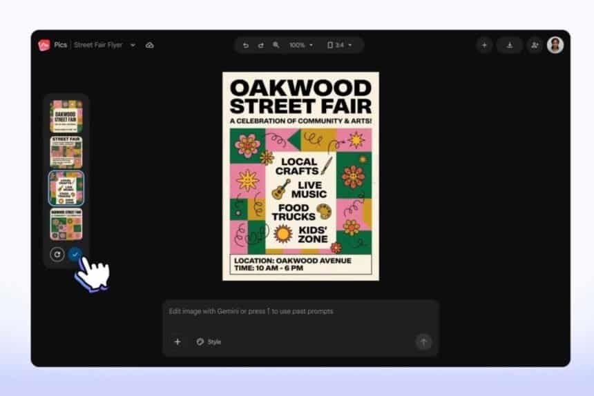 Google Pics is basically Canva with more AI bolted on