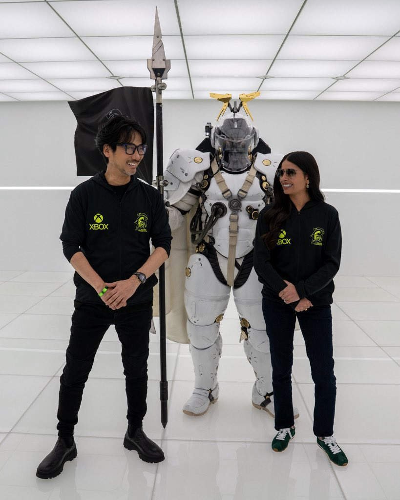 Hideo Kojima and Xbox's Asha Sharma turn up together again after PHYSINT