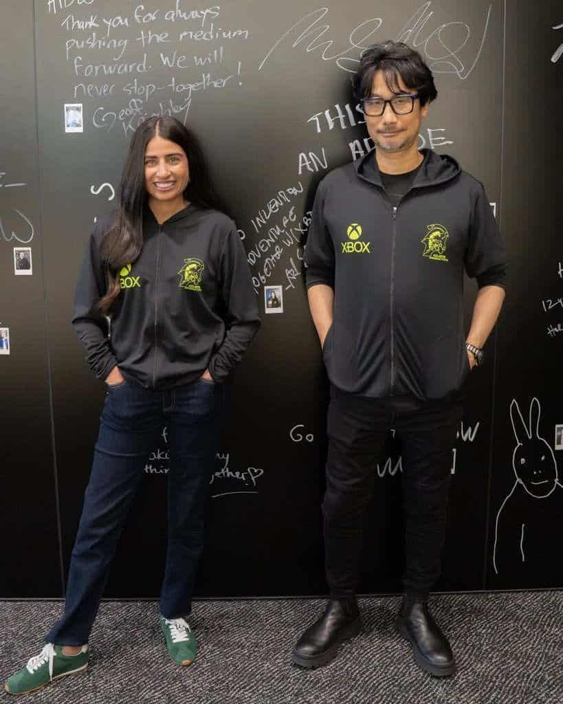 Hideo Kojima and Xbox's Asha Sharma turn up together again after PHYSINT