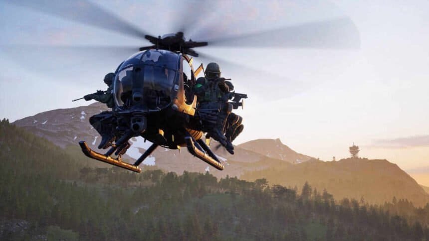 How to fly a helicopter in Wardogs without killing everyone aboard