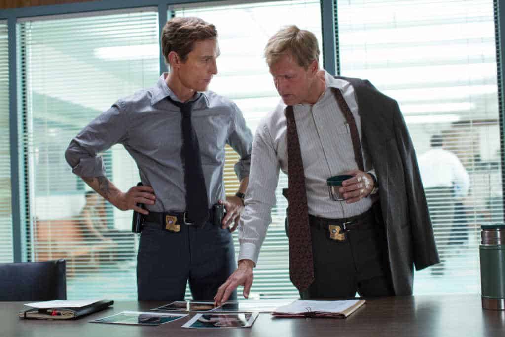 True Detective Matthew McConaughey and Woody Harrelson
