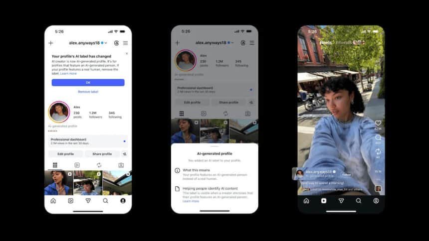 Instagram tightens the screws on undisclosed AI profiles
