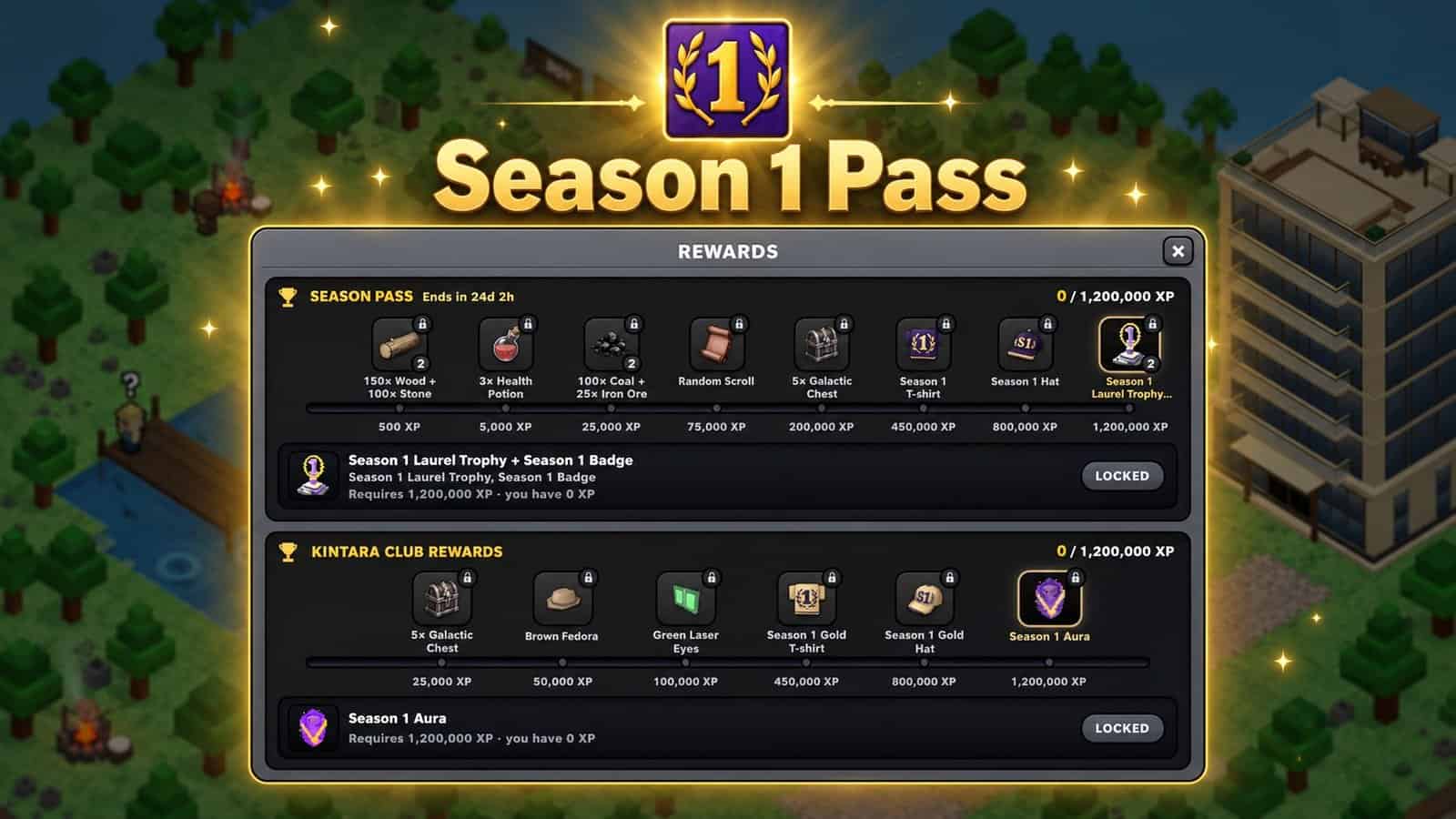 Kintara adds a Season Pass, with Season 1 closing Sept. 30 Kintara adds a Season Pass, with Season 1 closing Sept. 30