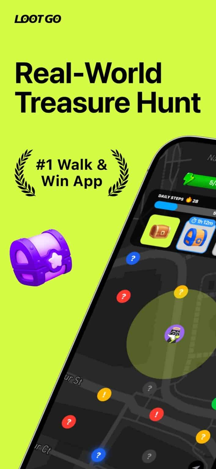 LootGO gameplay screenshot 1 – Casual crypto game on Monad