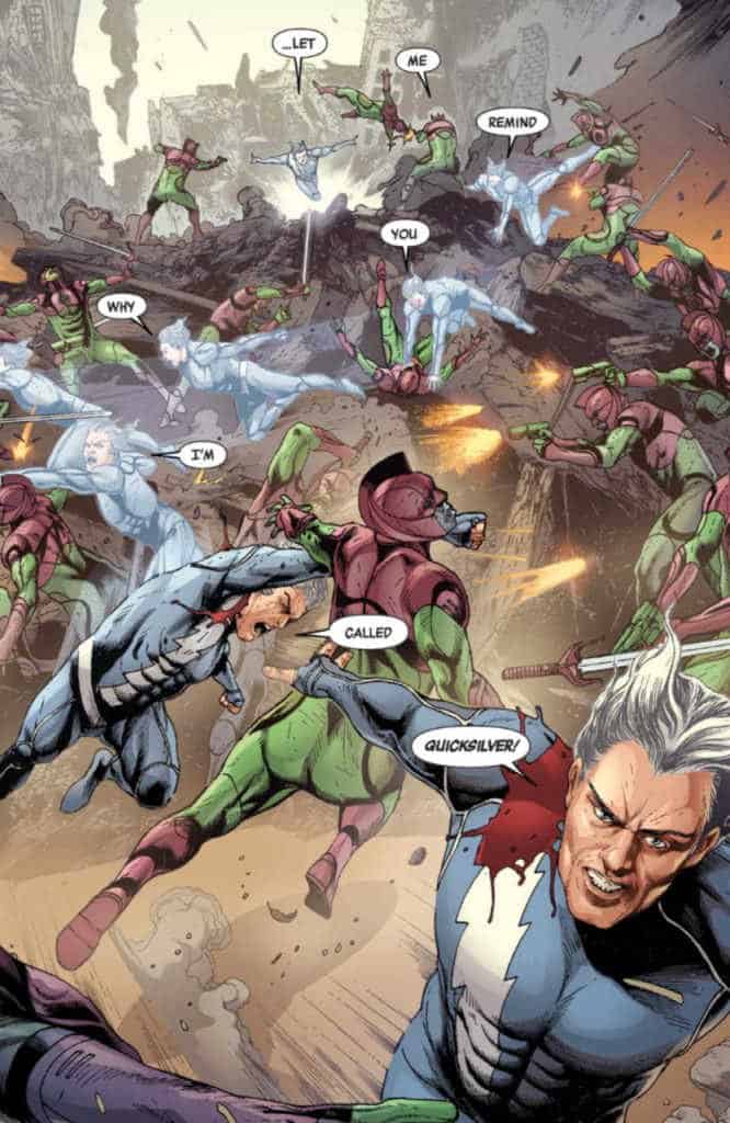 quicksilver using his speed