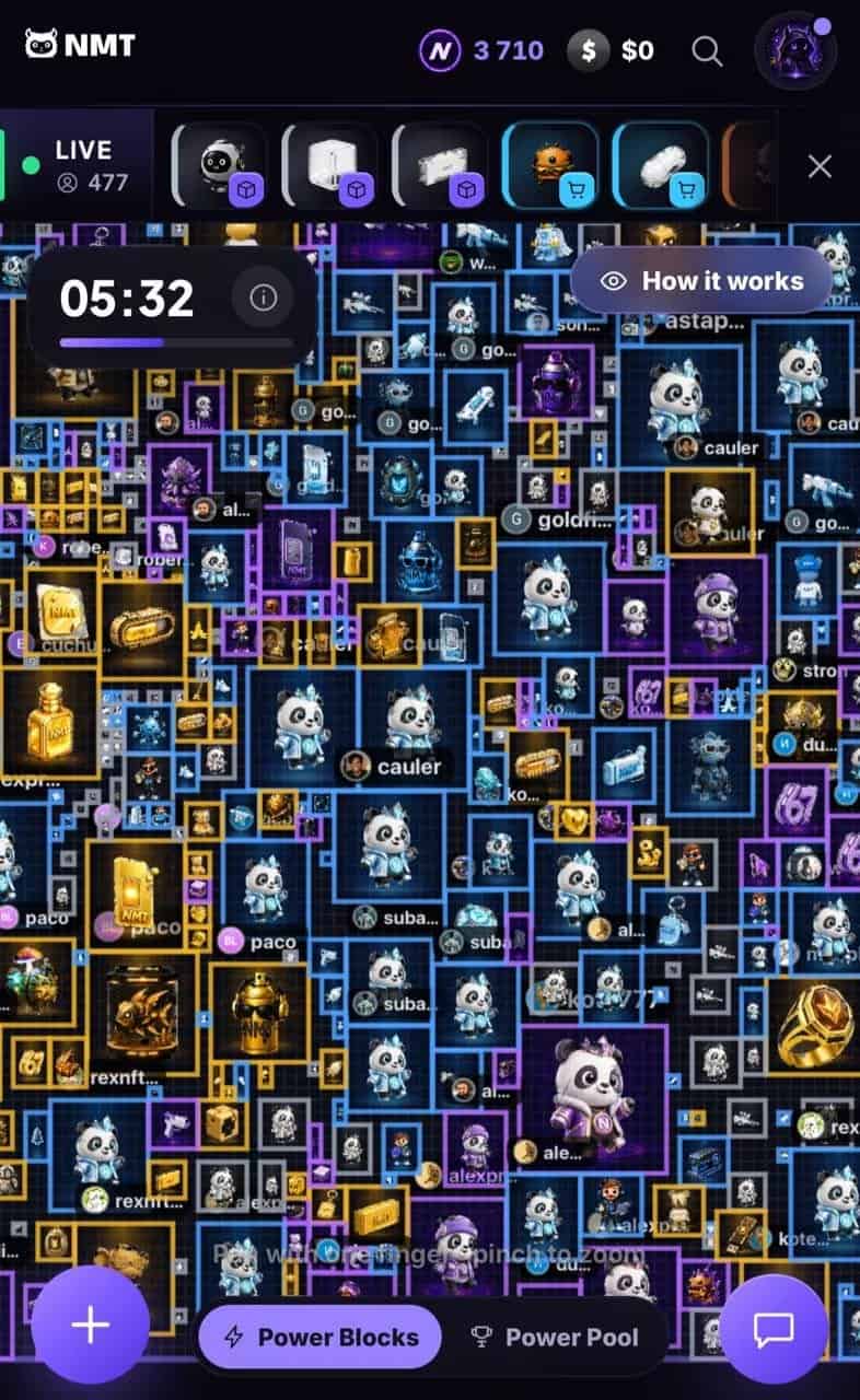 NMT gameplay screenshot 3 – Casual crypto game