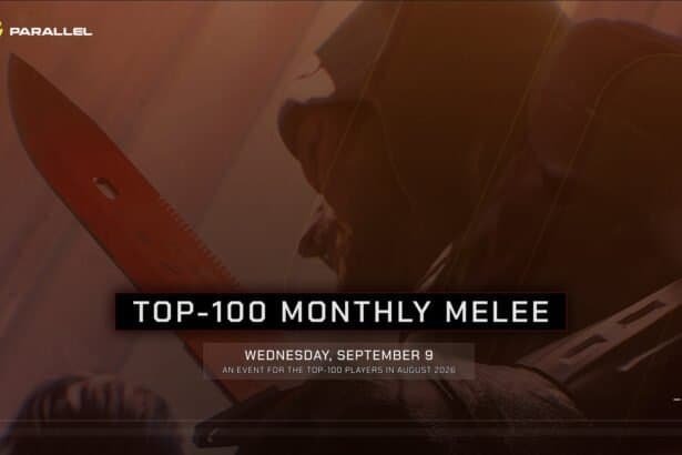 Parallel sets Thursday deadline for Top-100 finish to qualify for Monthly Melee 2