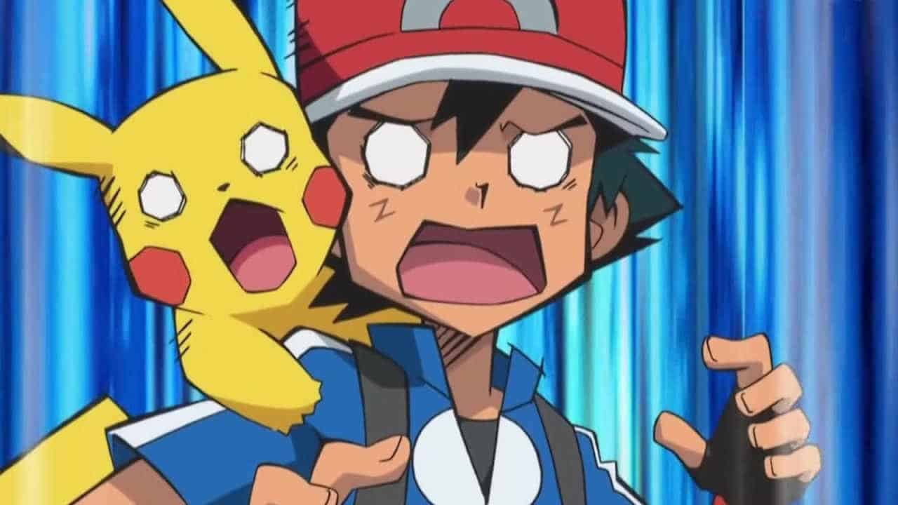 Pokémon's Ash And Pikachu Looking Completely Shocked