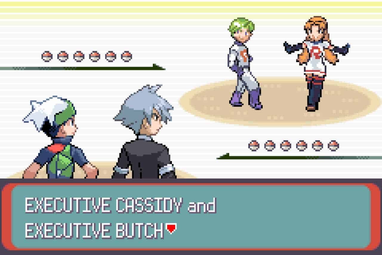 Image shows gameplay from Pokemon Emerald Extended Cut