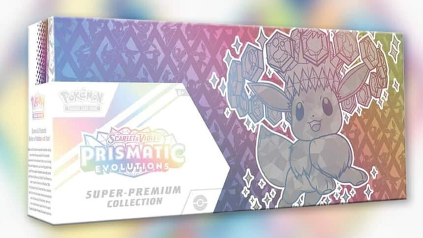 Pokémon Prismatic Evolutions — Prismatic Evolutions Super-Premium Collection Is Back in Stock at Amazon