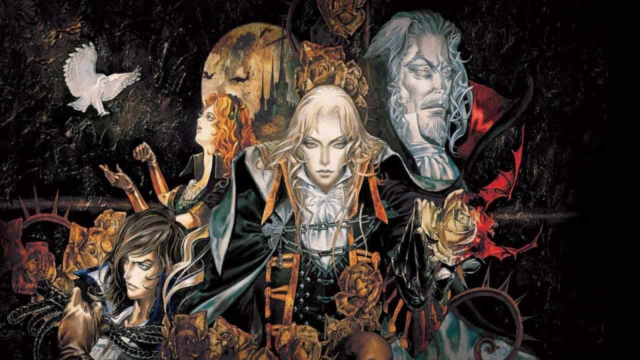 Castlevania Symphony of the Night's cover art