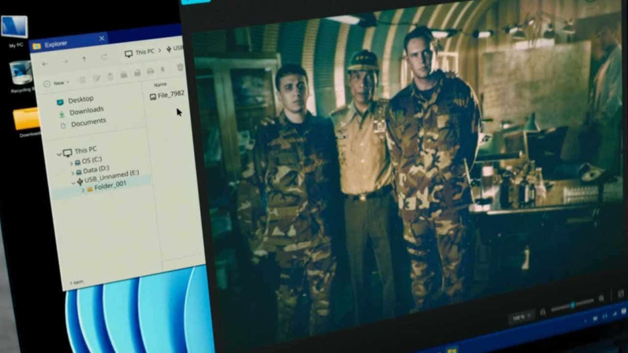 The USB photo in Reacher season 4.