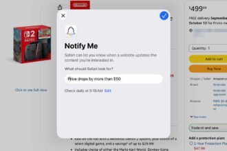 Safari's Notify Me tool watches prices on iPhone, iPad and Mac — so how do you set it up?