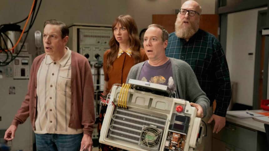 Stuart Fails to Save the Universe's Big Bang Theory stage return, explained by its creators