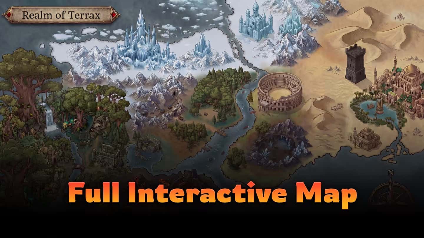 TerraX – Rebirthed gameplay screenshot 2 – Adventure crypto game on Ethereum