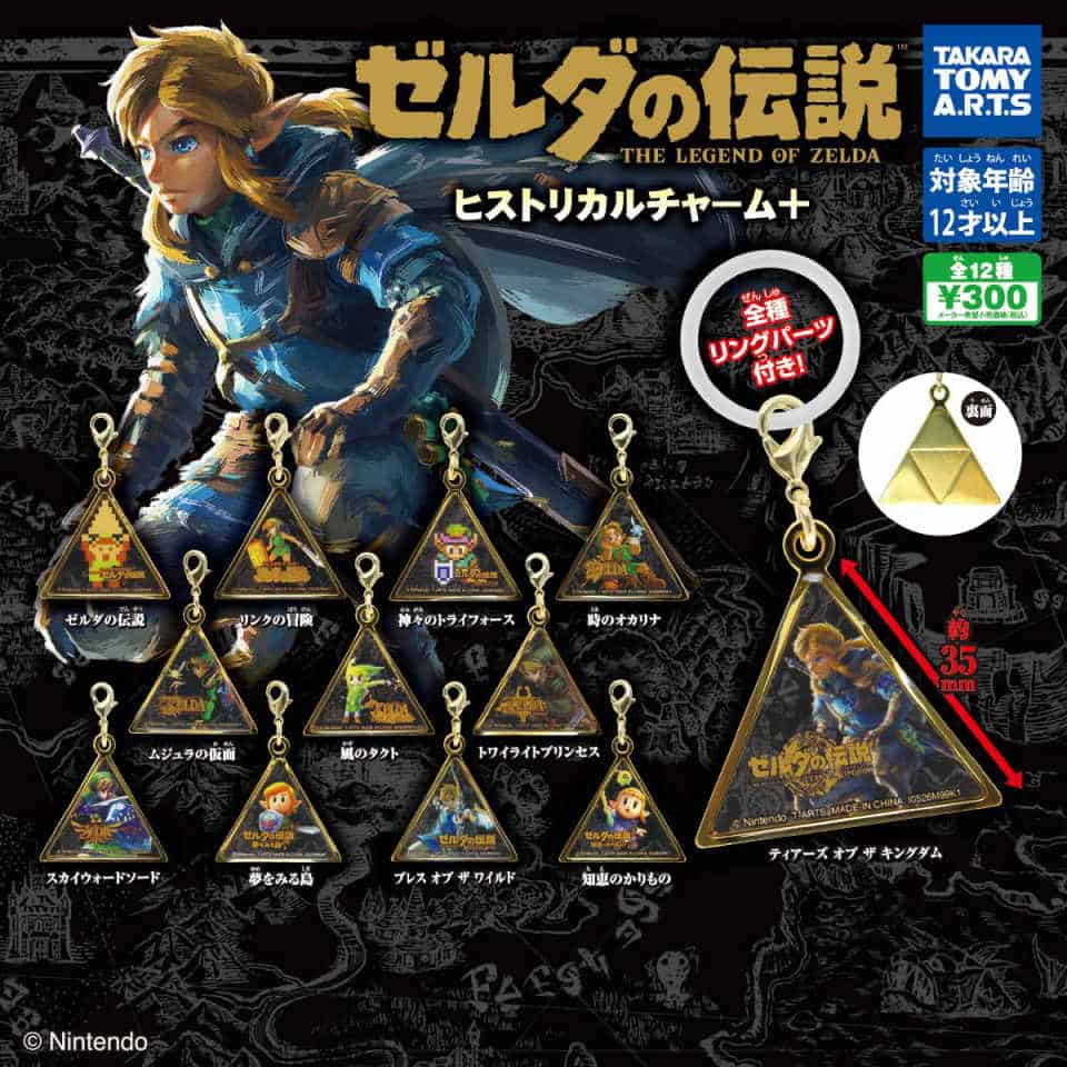 Legend of Zelda Historical Charms