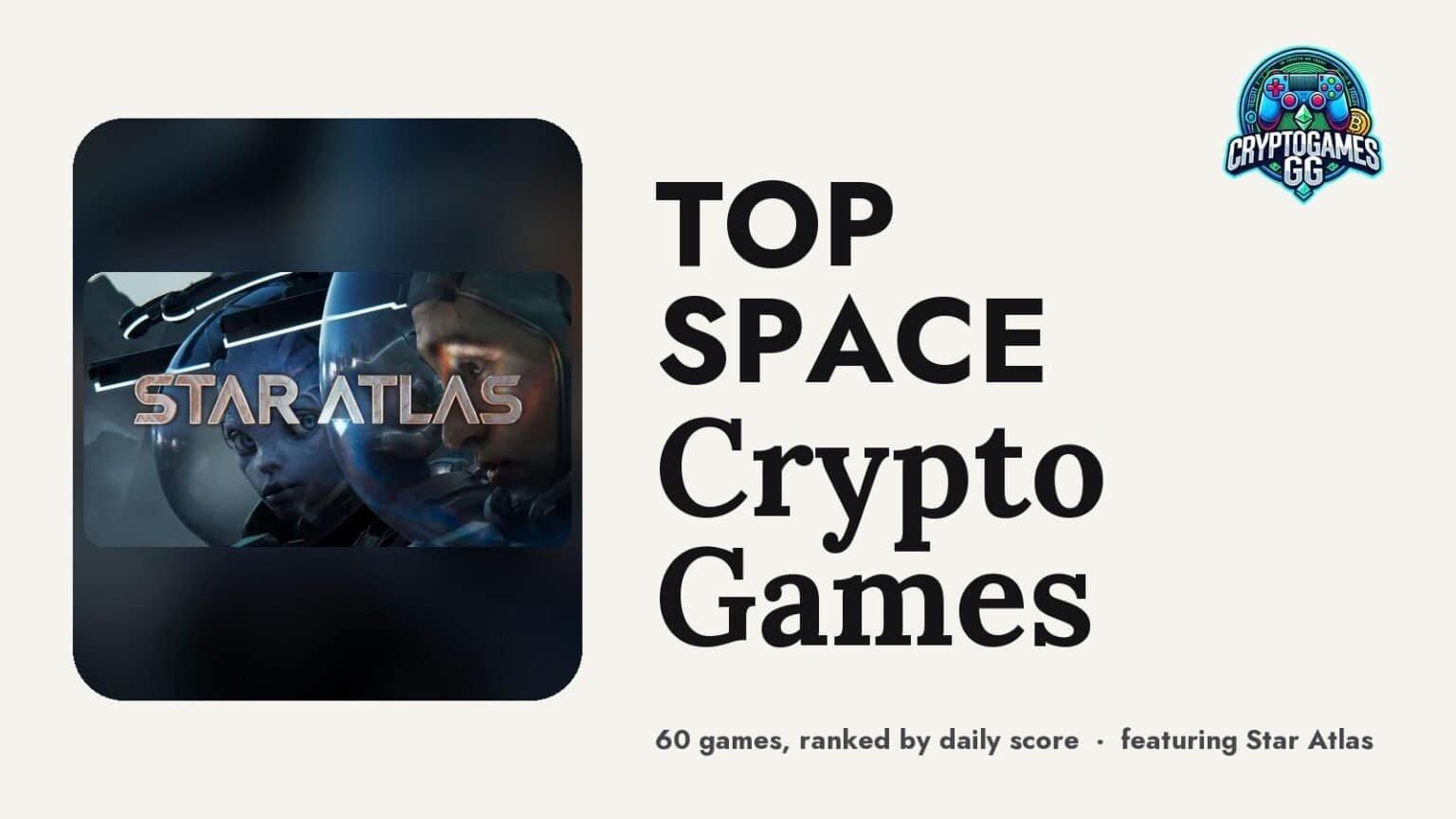 Top Space Crypto Games — hero image featuring Star Atlas
