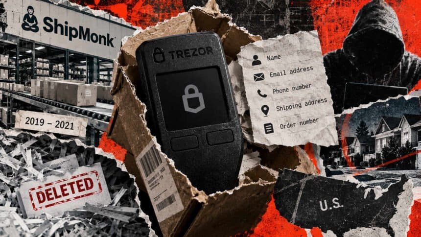 Trezor's ShipMonk breach just grew sixfold on deleted shipping logs