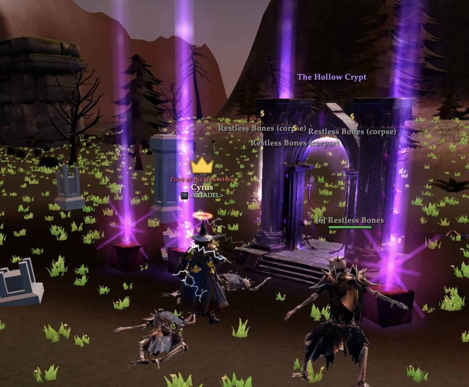 VeilBound gameplay screenshot 2 – Dungeon crypto game on Ethereum
