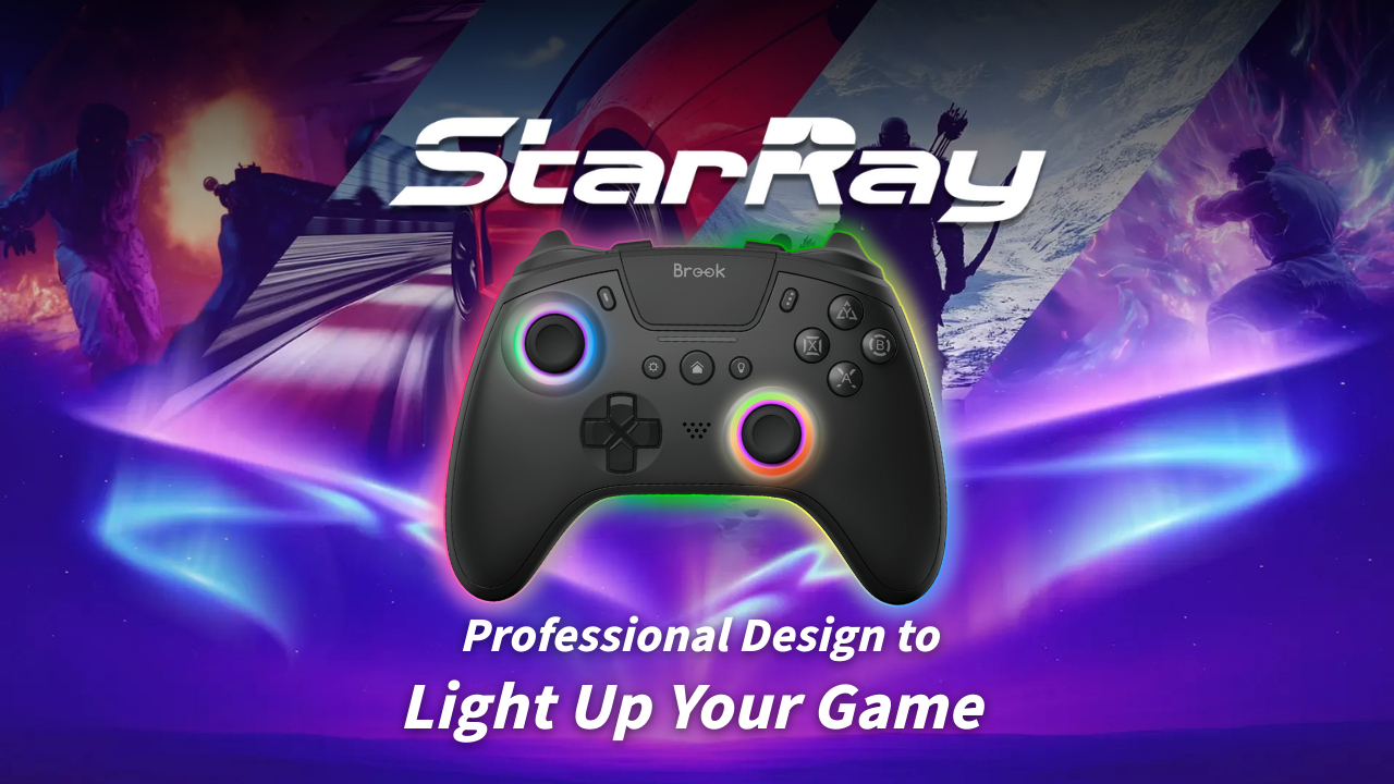 Brook StarRay Wireless Controller Now Available — Native PS5 Support Meets Xbox-Style Control
