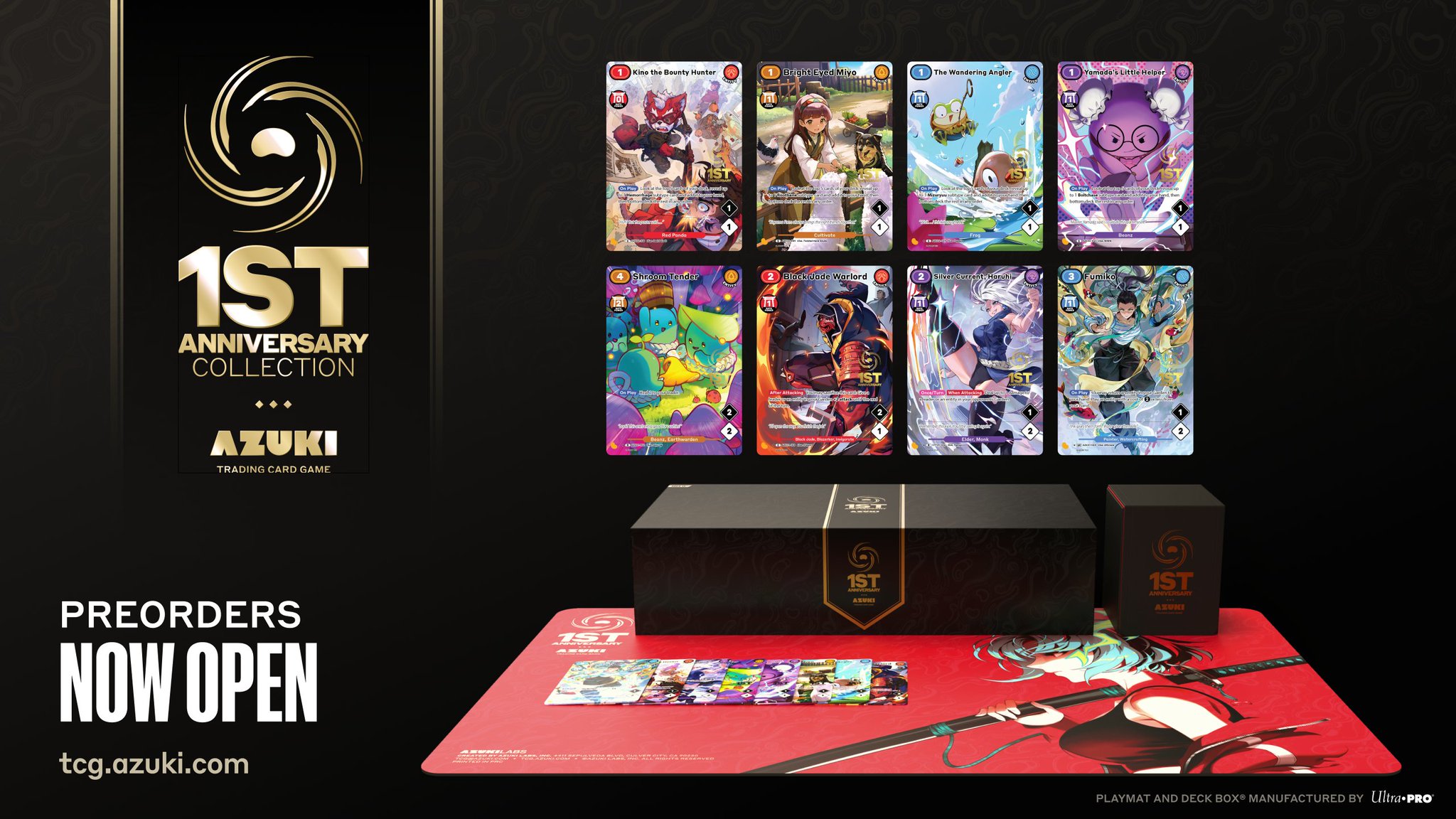 Azuki opens preorders for $129.99 Azuki TCG anniversary collection