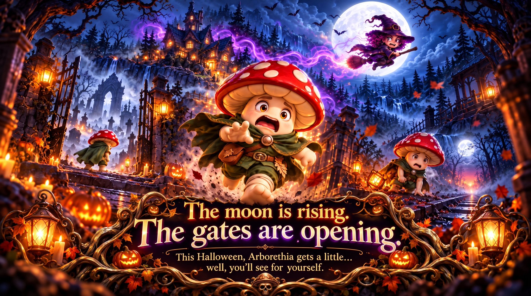 Champz-O-Ween goes live, Halloween season runs through Nov. 1
