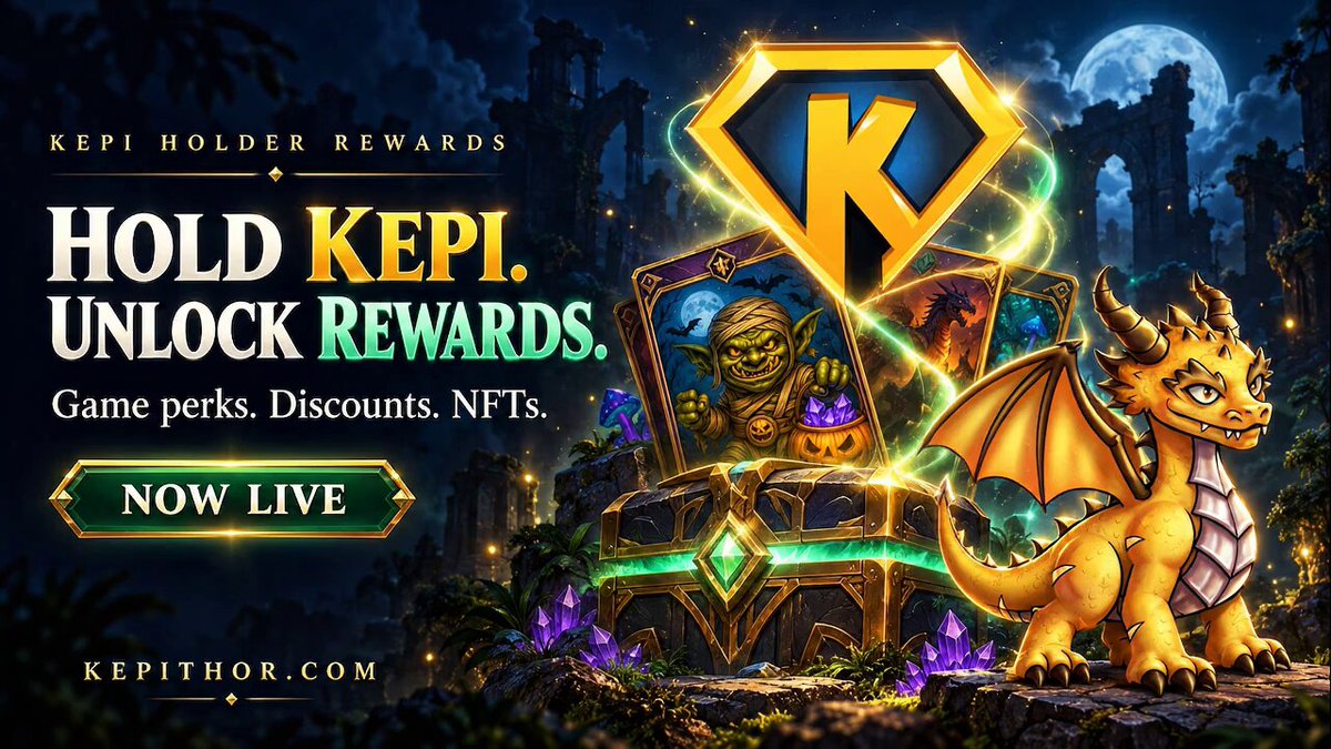 Kepithor opens KEPI holder points, pays out in game packs, discounts and Enjin NFTs