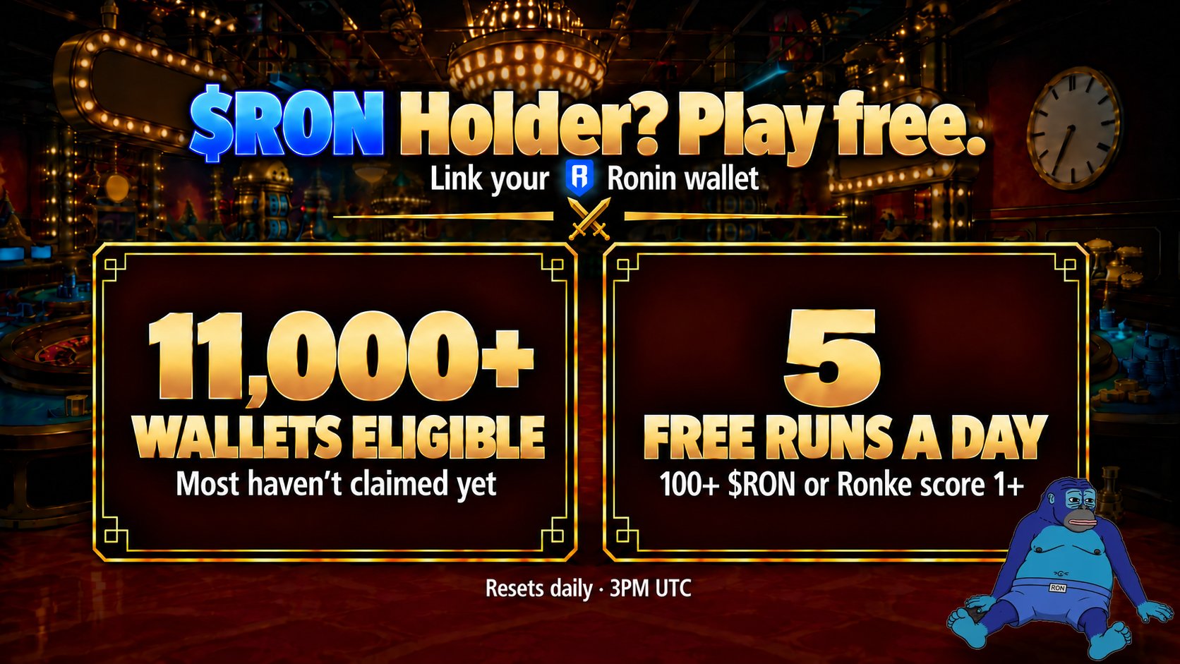 Loot Survivor opens free Ronke dungeon to 11,000-plus Ronin wallets