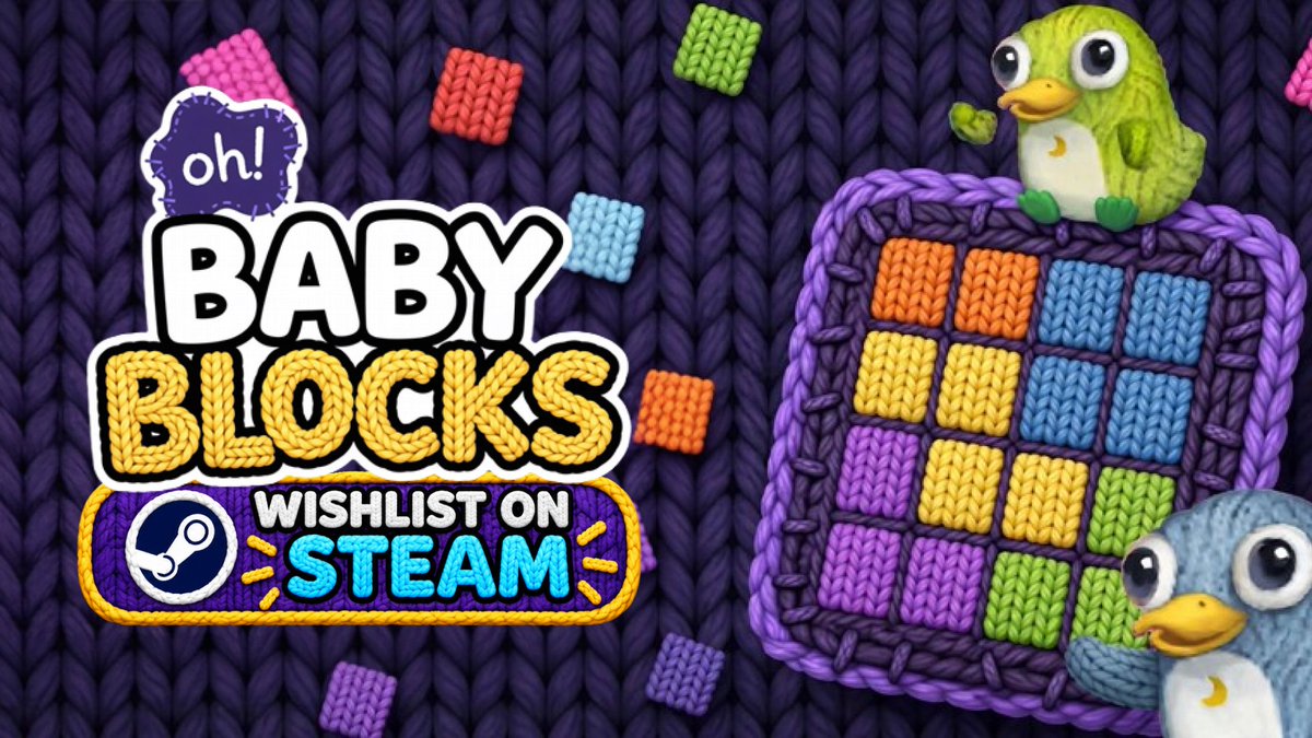 Oh Baby Games opens Steam wishlists for puzzle title Oh Baby Blocks