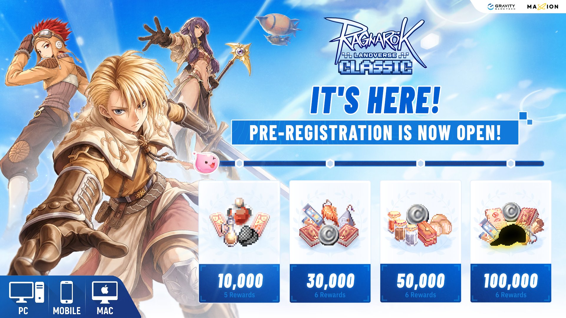 Ronin promotes Ragnarok Online Landverse: Classic with Episode 5.0 and split manual, auto-hunting play