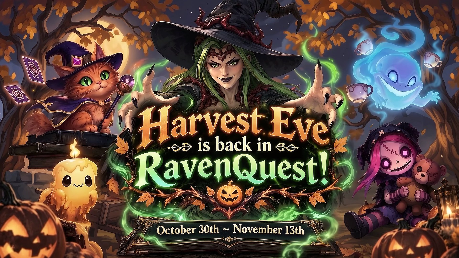 RavenQuest brings back Harvest Eve through Nov. 13