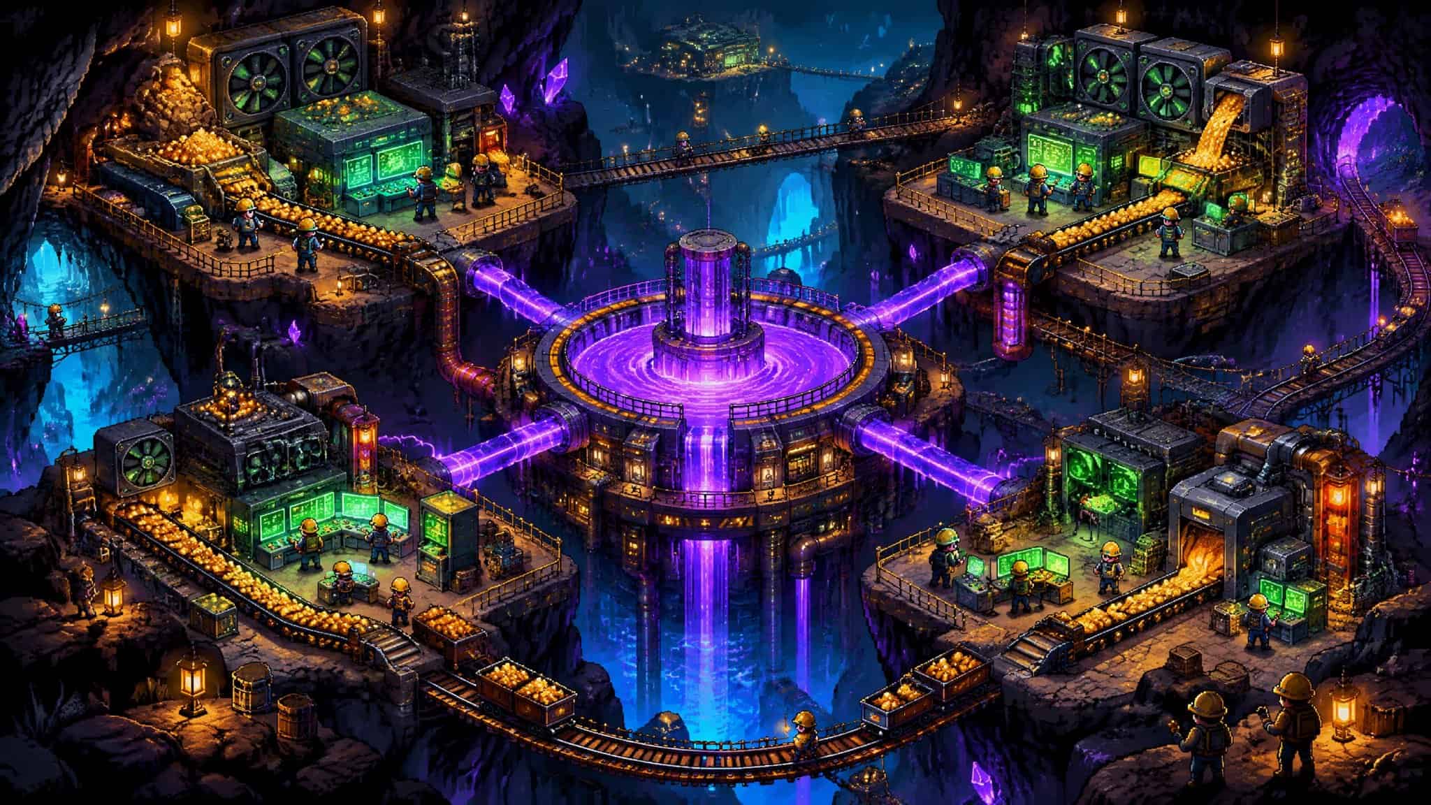 SolFarmer adds Mining Pools to its Crypto Depths mine