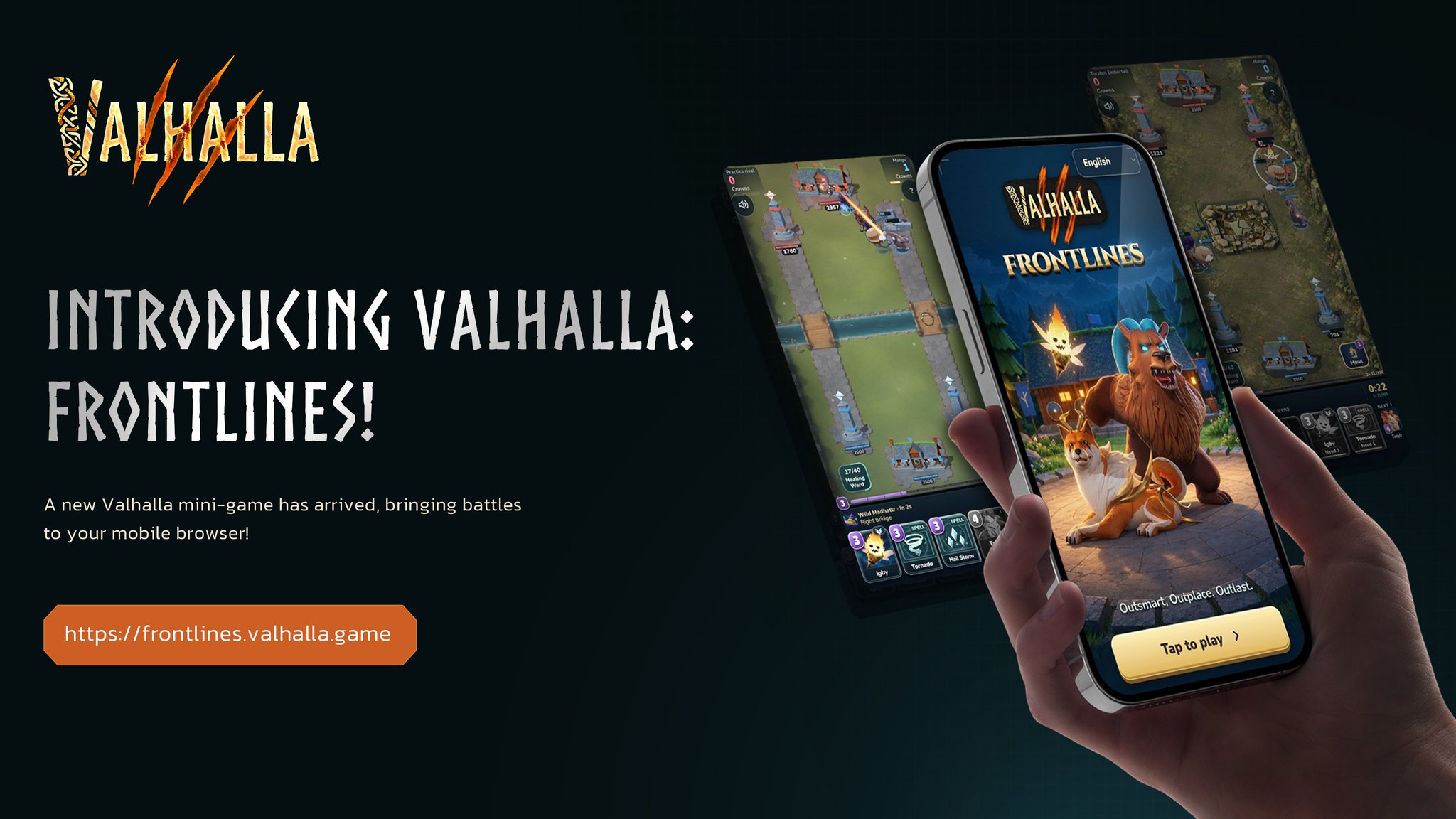 Floki's Valhalla releases Frontlines, a mobile browser mini-game